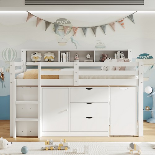 Wooden kids bed mid - kids,