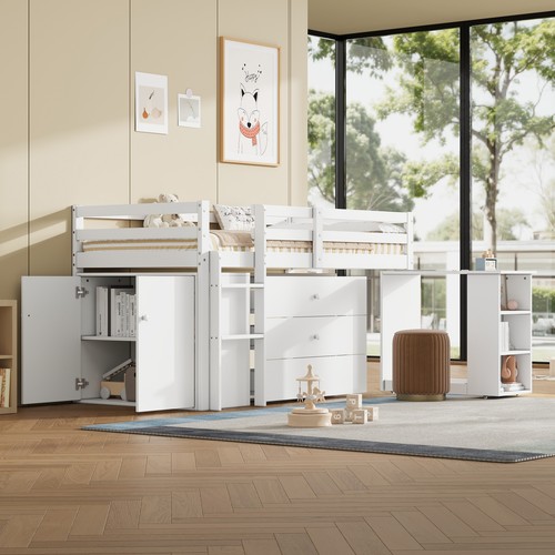 Kids cabin bed mid - cabin,