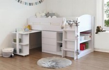 White or Grey Kids Mid