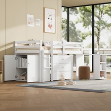 Kids Cabin Bed Mid Sleeper