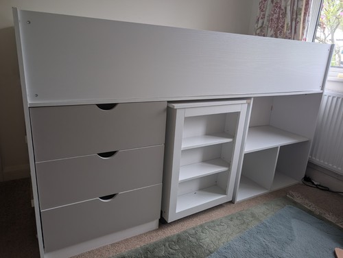 Mico mid sleeper bed with - mid,