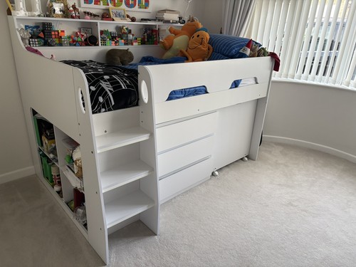 Kids white mid - kids,
