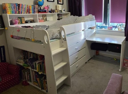 Single mid sleeper - , with