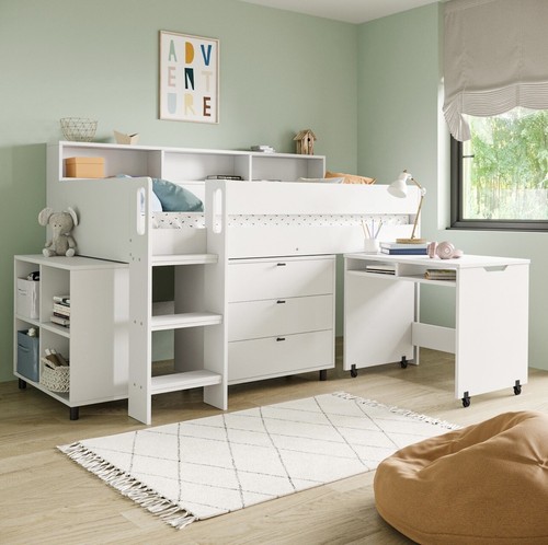 Kids cabin bed mid sleeper - cabin,