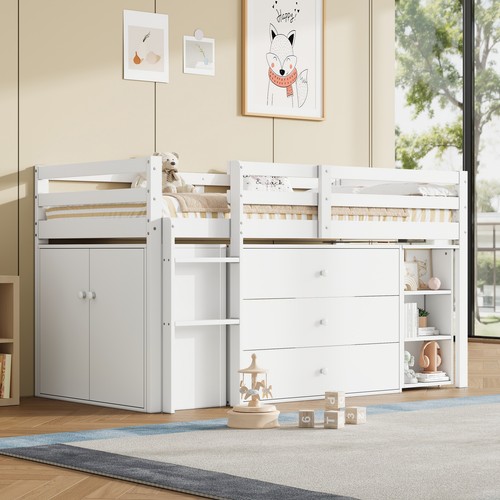 Kids single mid sleeper - single, w/