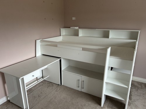Kids mid sleeper cabin bed - kids,